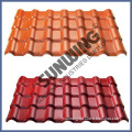 china colored traditional chinese red color composite resin roof tile